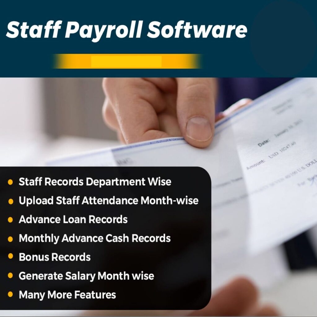 staff payroll software