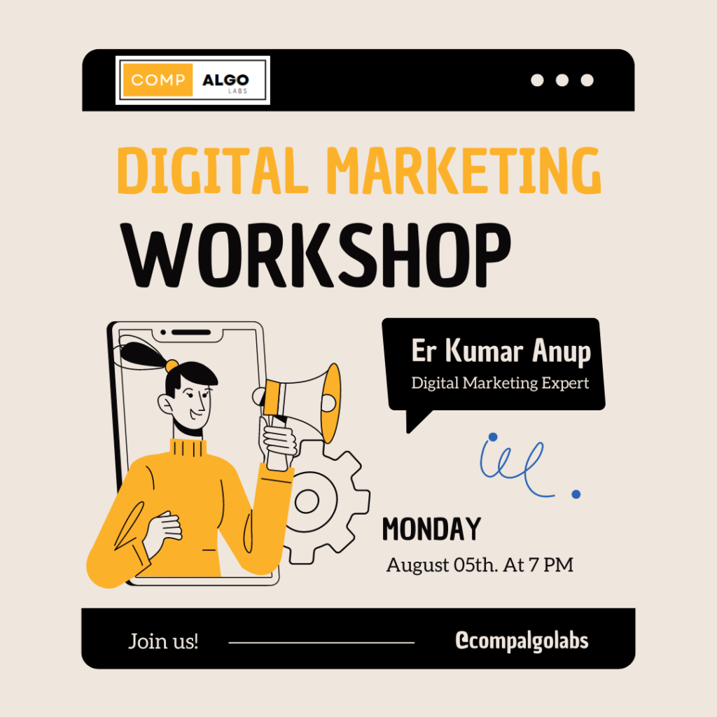 digital amrketing workshop